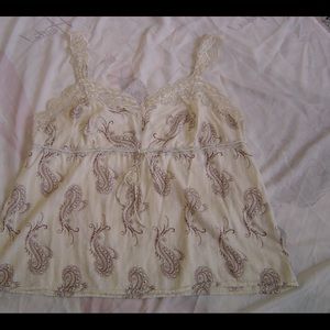 Cute Lane Bryant top w/lace straps. See details.